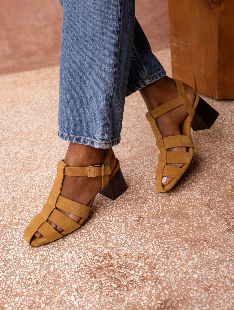 Sandalias de Tacón : Ezra - Nutmeg