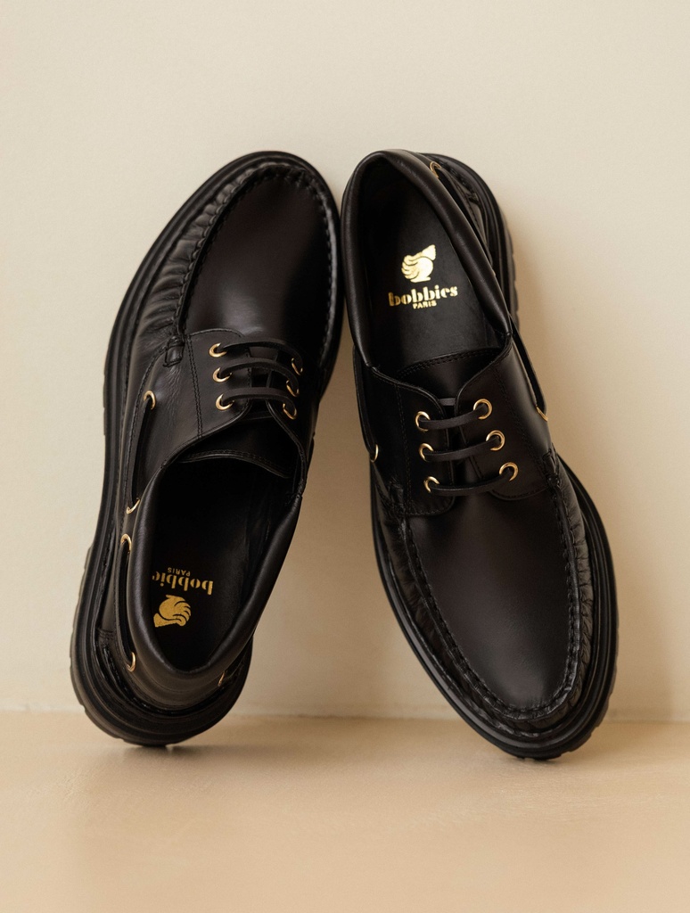 Mokassins & Derbys : Farah - Intense Black
