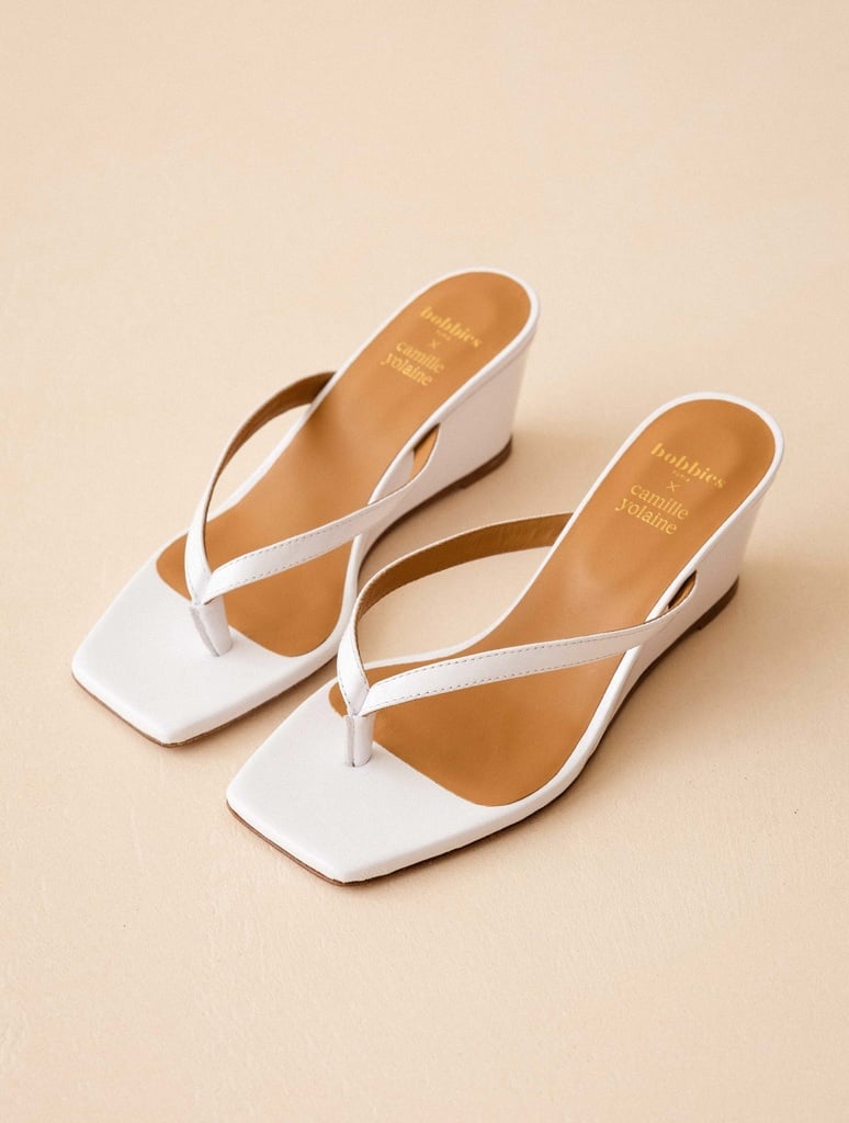 Sandales à Talons : Gabrielle - Blanc Vinyl