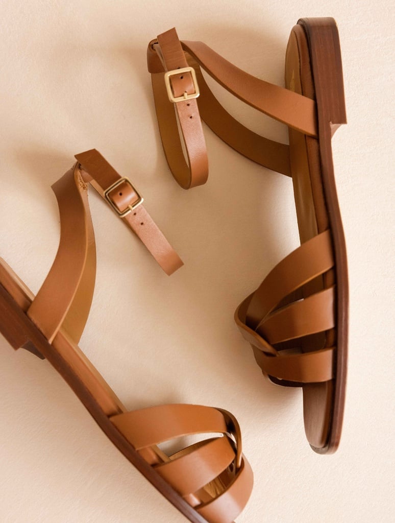 Sandales Plates : Hanaé - Camel