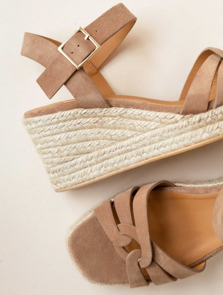 Espadrille Wedges : Hisa - Antelope