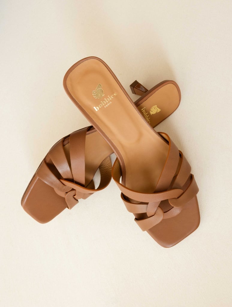 Heeled Sandals : Isalie - Camel