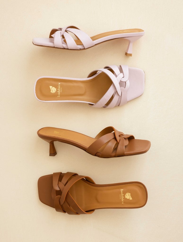 Heeled Sandals : Isalie - Camel