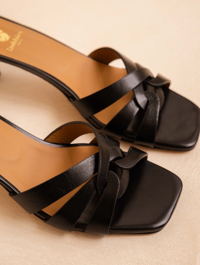 Heeled Sandals : Isalie - Absolute Black
