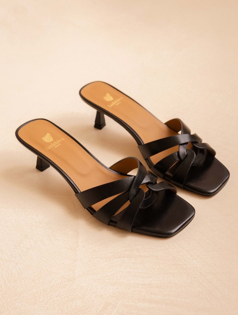 Heeled Sandals : Isalie - Absolute Black
