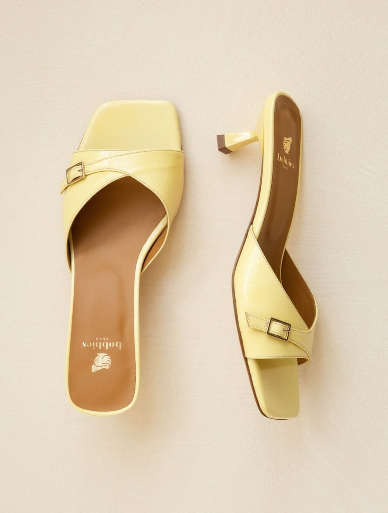 Sandalen mit Absatz : June - Frosted Lemon