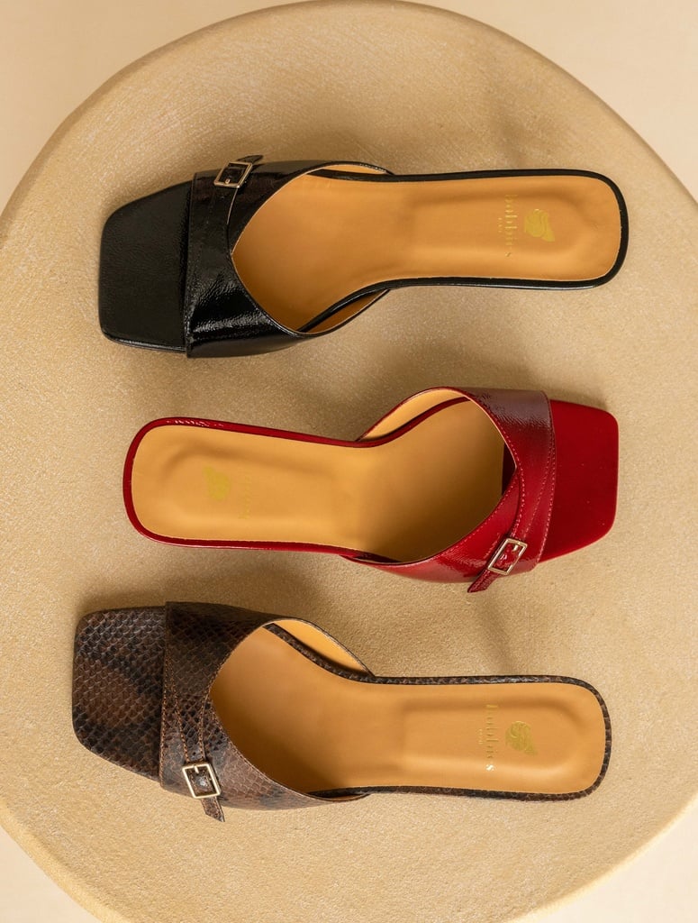 Sandales à Talons : June - Cobra Brown