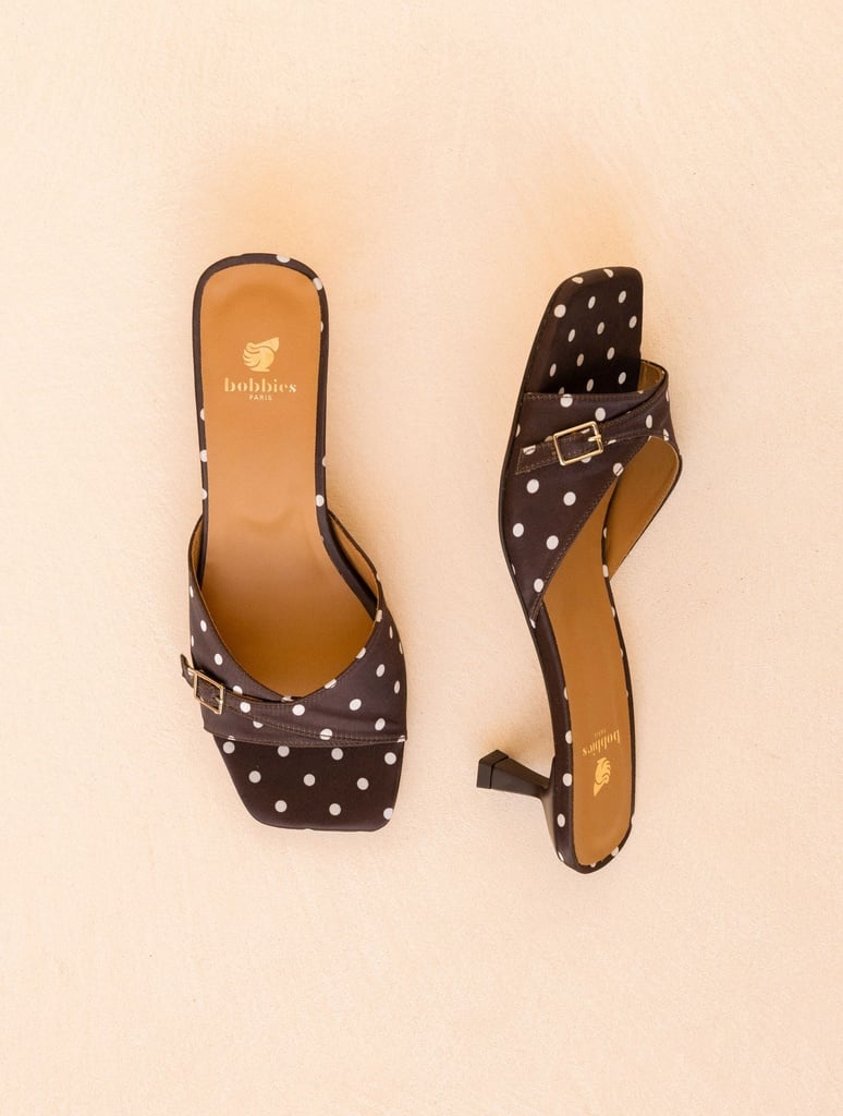 Sandales à Talons : June - Mocha Dots