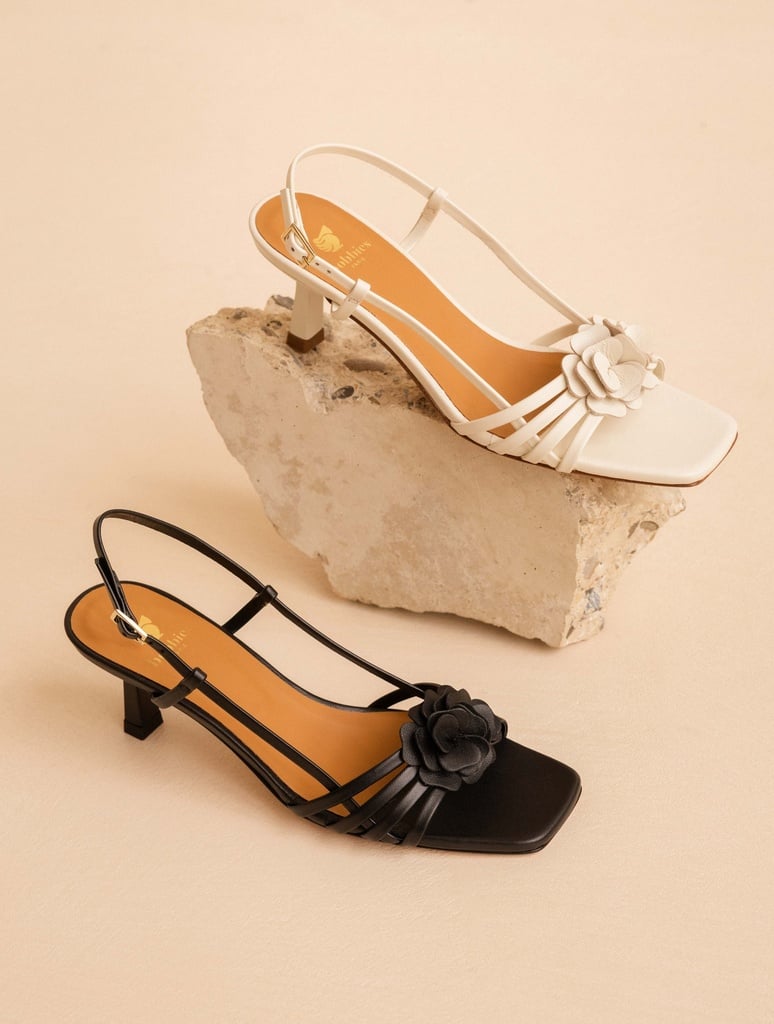 Heeled Sandals : Luzia - Milk