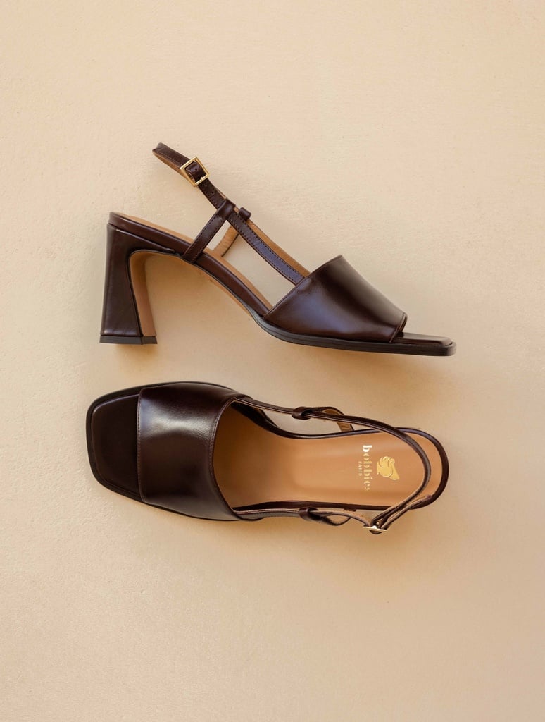 Heeled Sandals : Maé - Irish Coffee