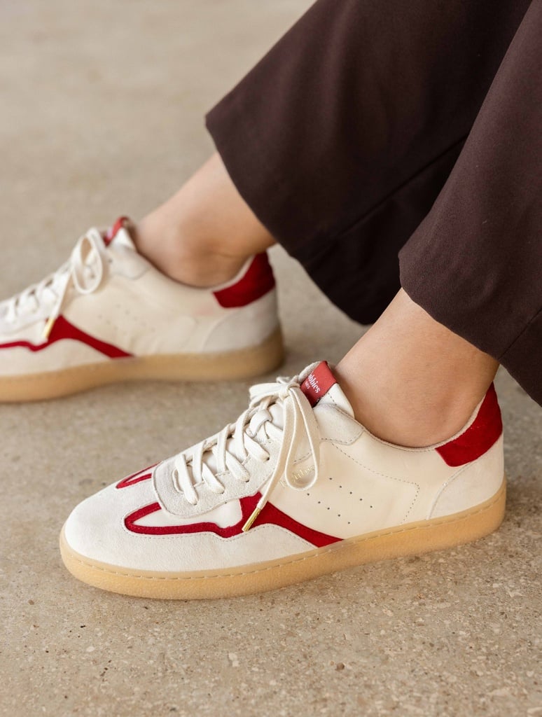 Zapatillas : Miles - Cream & Carmine