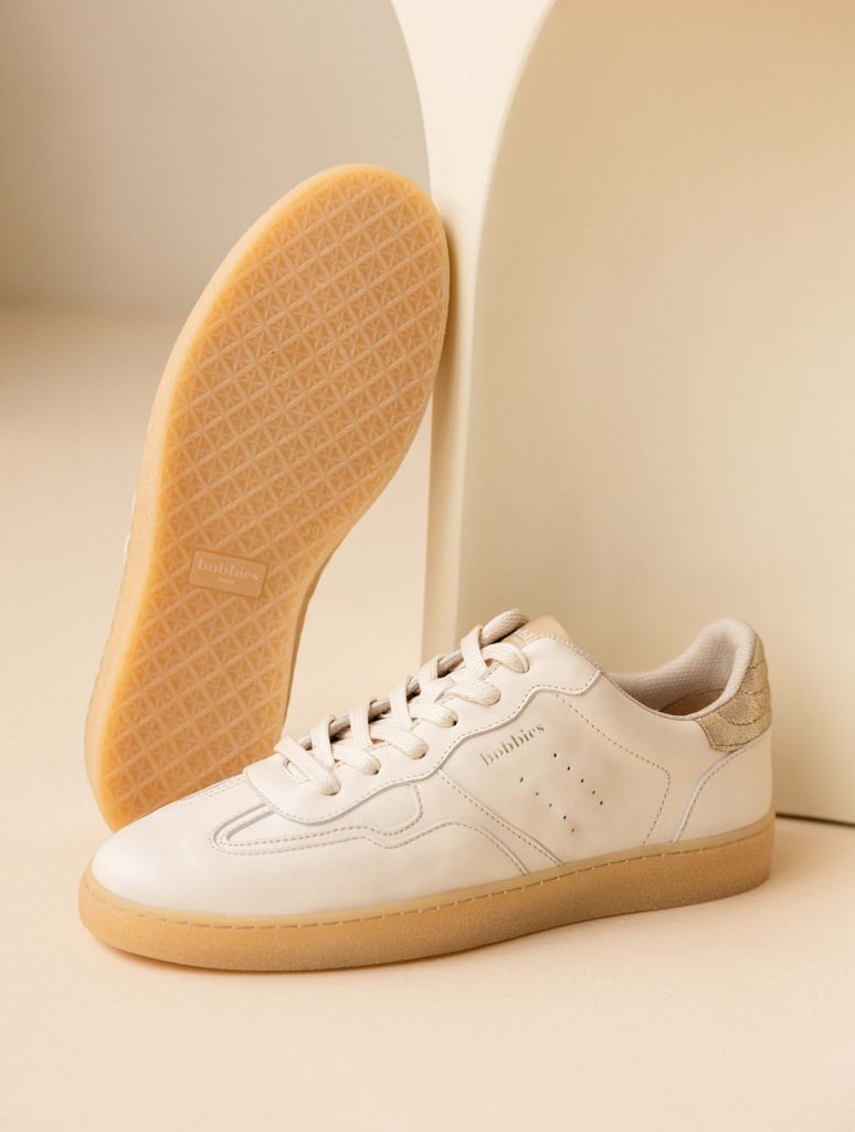 Zapatillas : Miles - Cream & Iridescent Champagne
