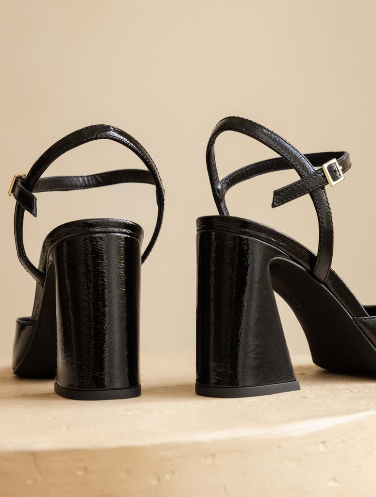 Pumps & Mary Janes : Marfa - Vinyl Black
