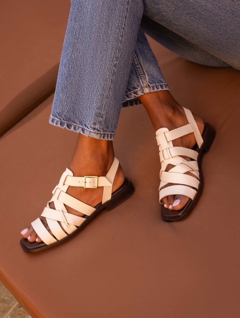Flat Sandals : Marlis - Milk