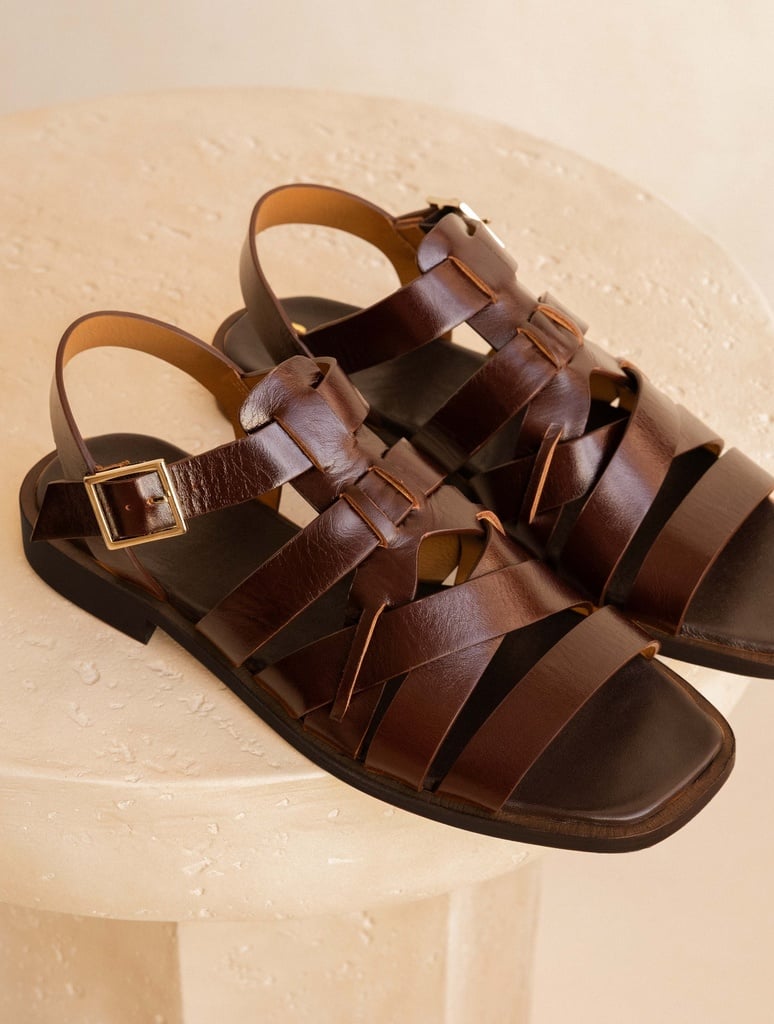 Flat Sandals : Marlis - Brownie