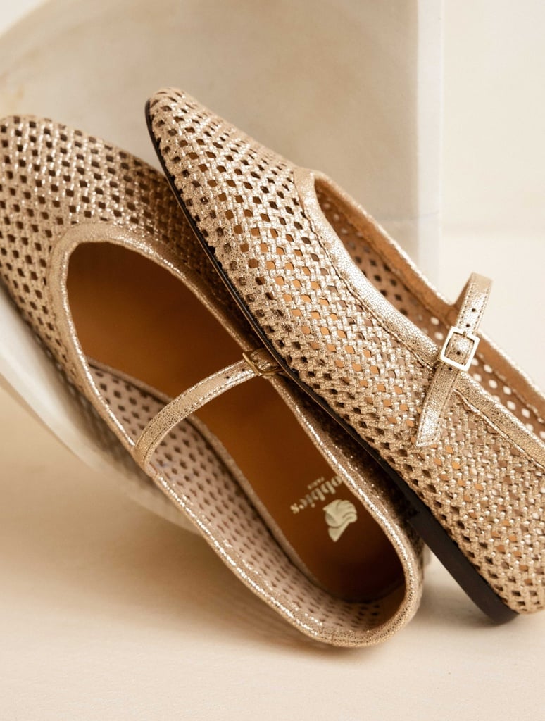 Ballerines : Maya - Iridescent Champagne