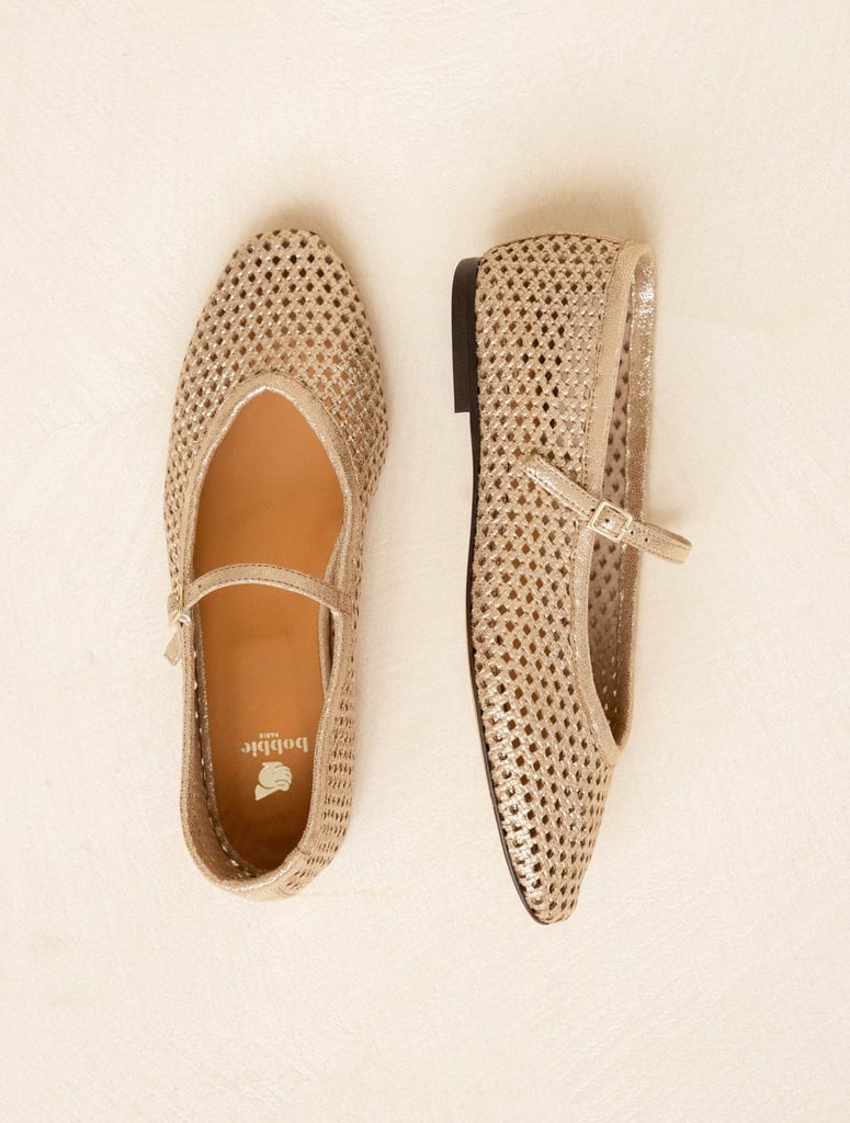 Ballerines : Maya - Iridescent Champagne