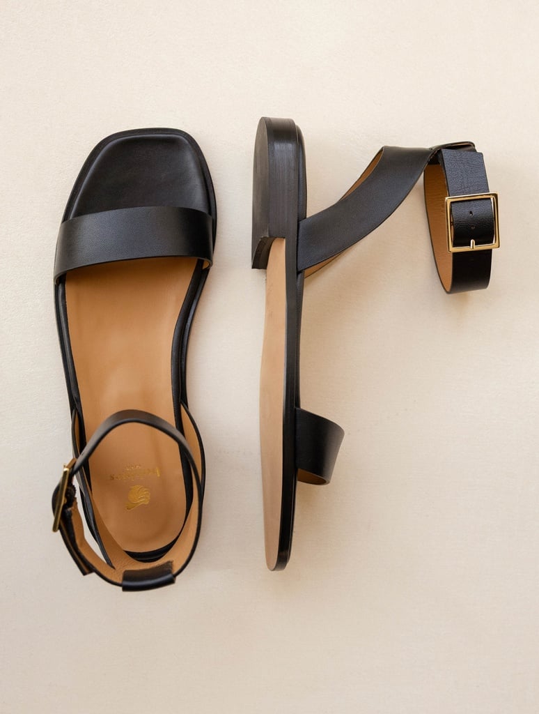 Sandales Plates : Nalini - Passion Black