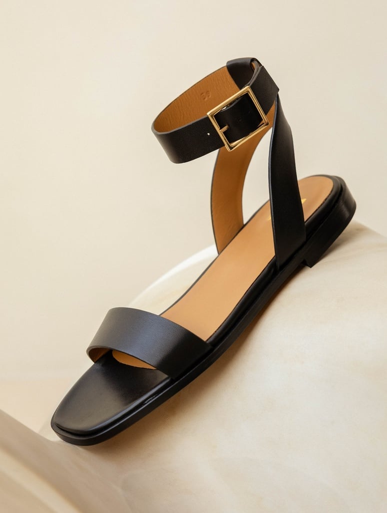 Sandales Plates : Nalini - Passion Black