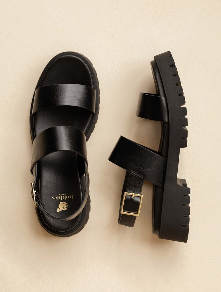 Sandales Plates : Nami - Absolute Black