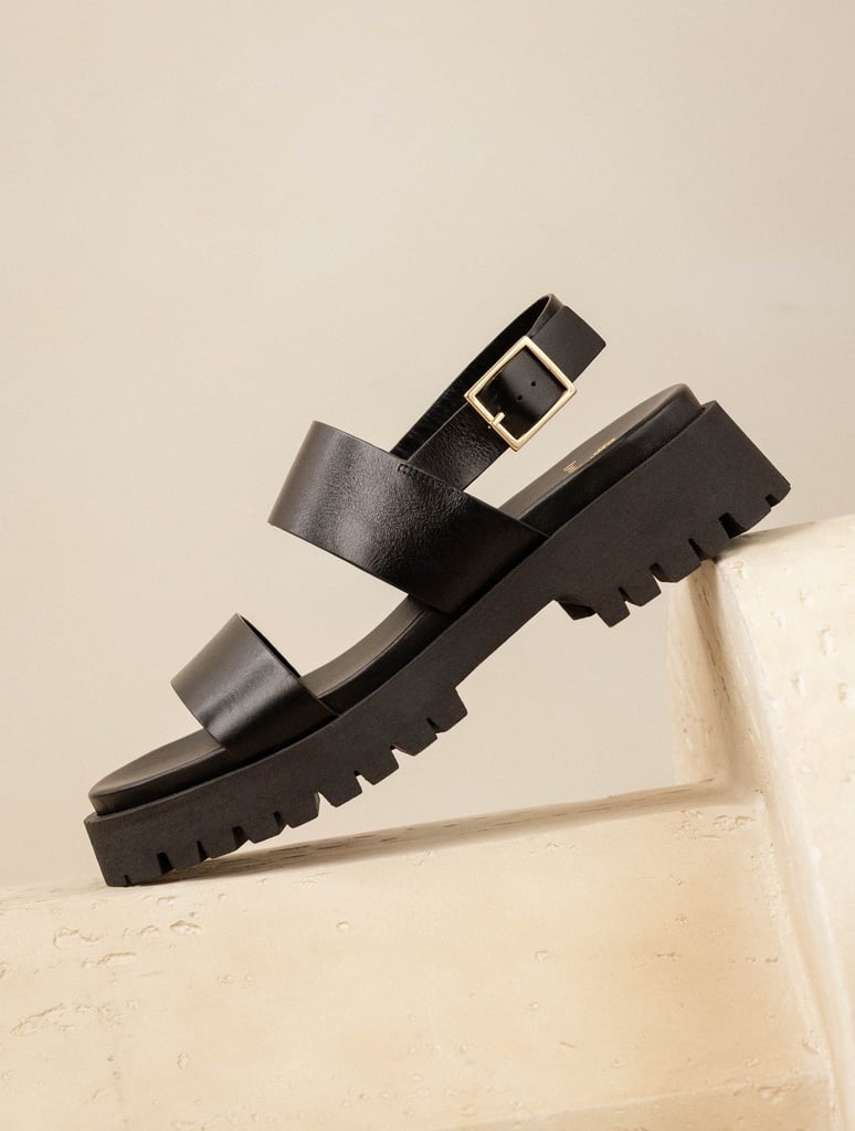 Sandales Plates : Nami - Absolute Black