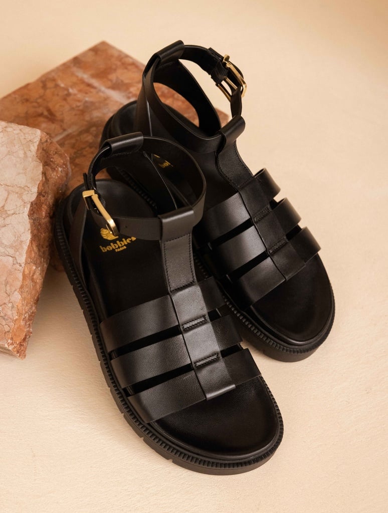 Flat Sandals : Nellie - Passion Black