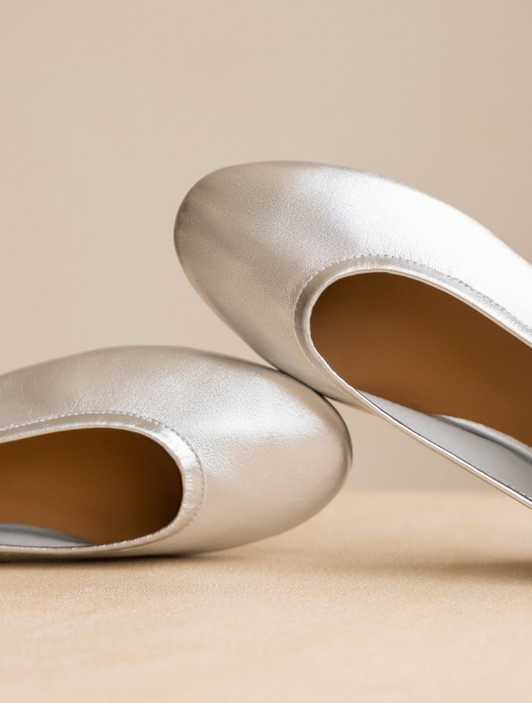 Ballerines : Ninon - Silver
