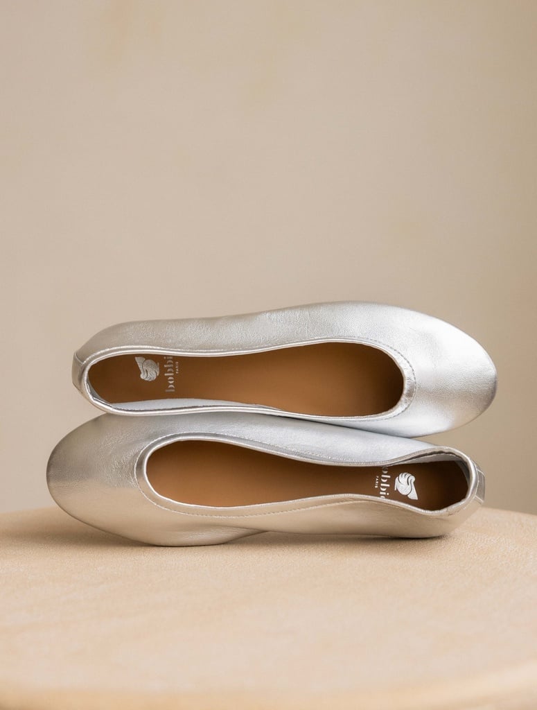 Ballerines : Ninon - Silver