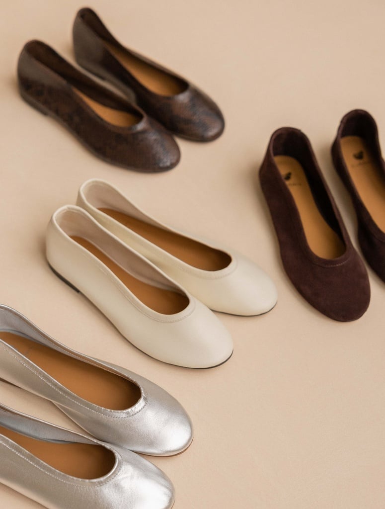 Ballerines : Ninon - Silver