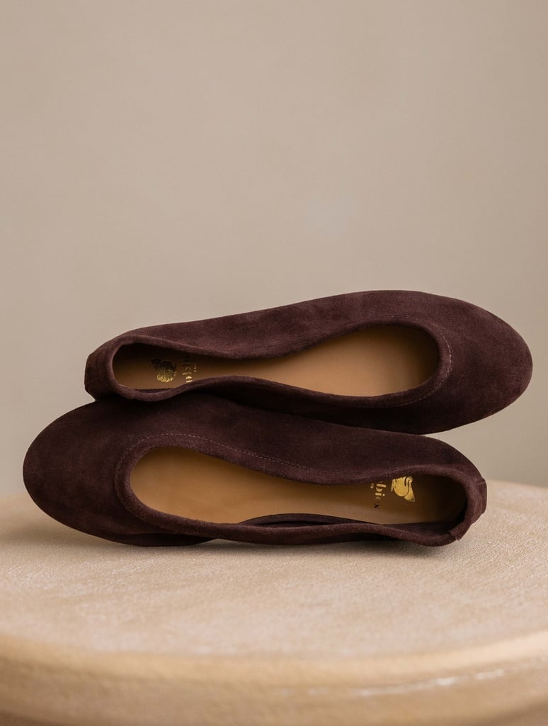 Ballerinas : Ninon - Truffle Brown