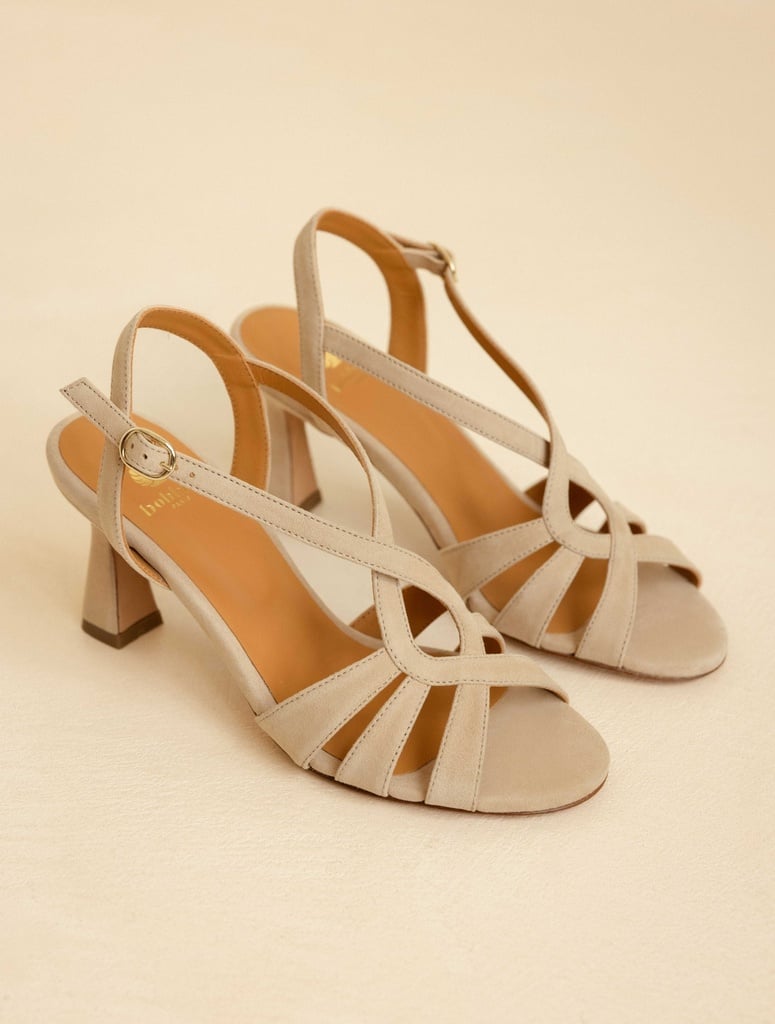 Sandales à Talons : Nour - Milos Beige