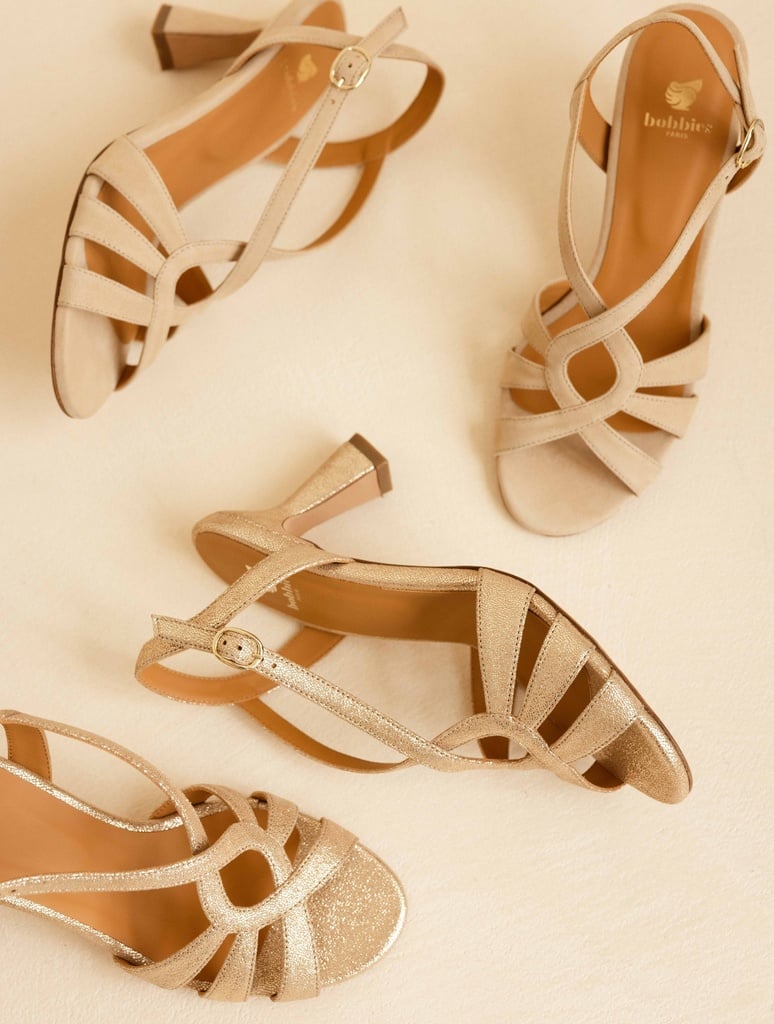 Sandales à Talons : Nour - Milos Beige