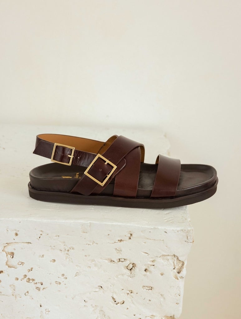 Flat Sandals : Nori - Irish Coffee