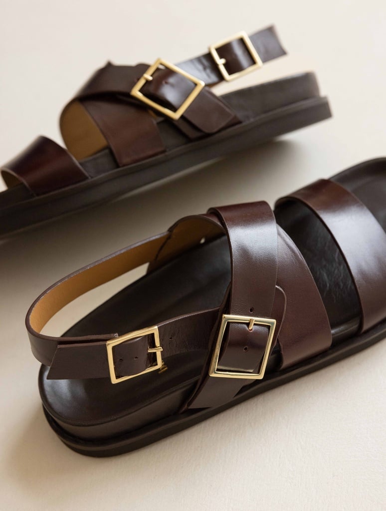 Flat Sandals : Nori - Irish Coffee