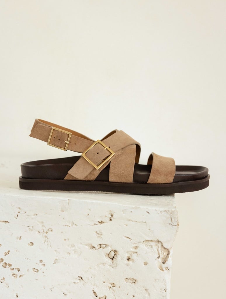 Flat Sandals : Nori - Antelope