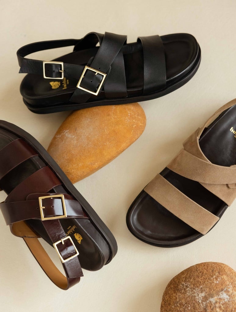 Flat Sandals : Nori - Antelope