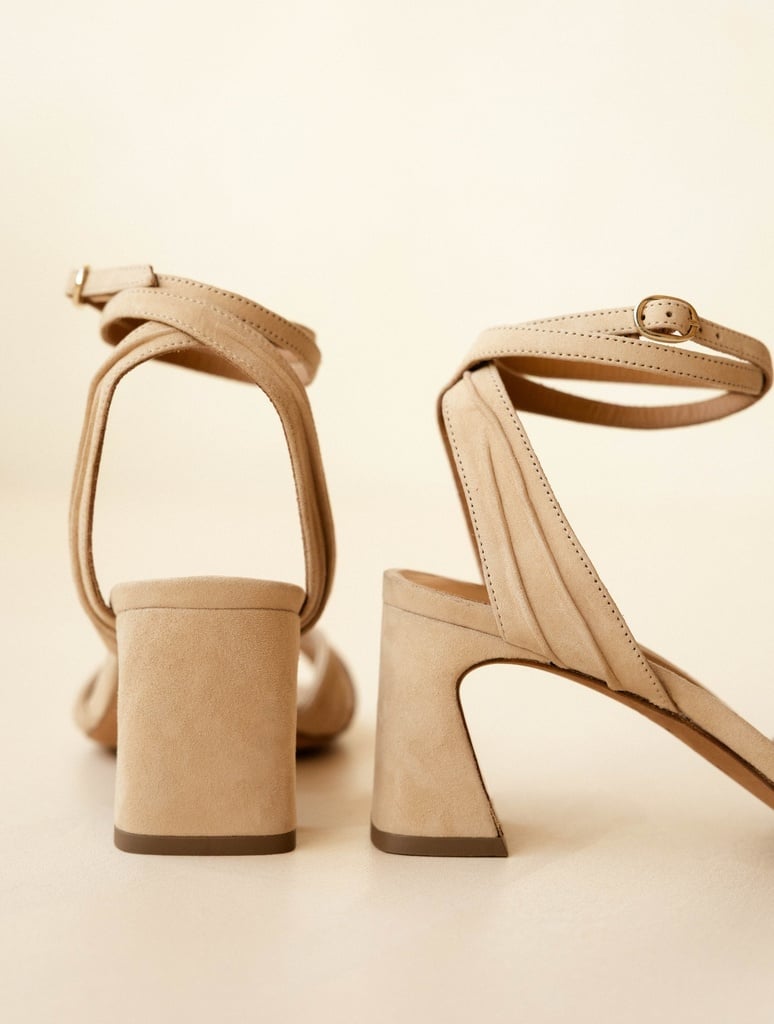 Heeled Sandals : Ornelle - Milos Beige