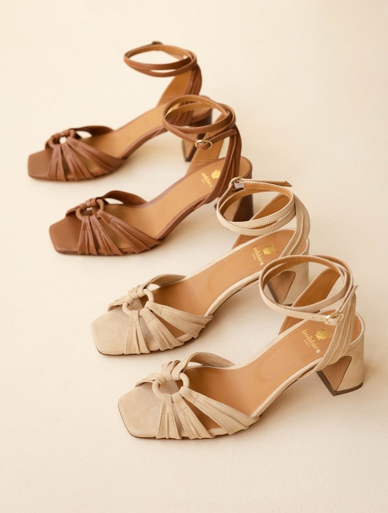 Heeled Sandals : Ornelle - Milos Beige