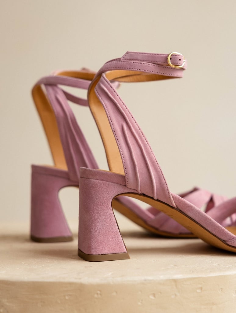 Sandales à Talons : Ornelle - Dusty Pink