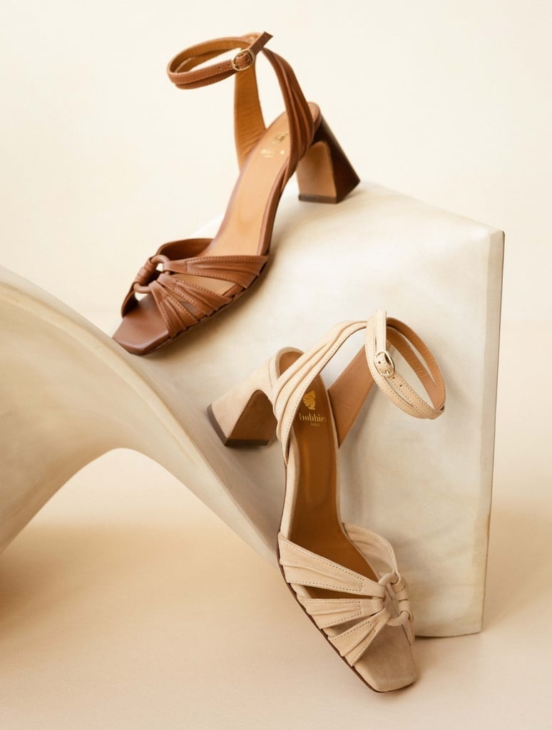 Heeled Sandals : Ornelle - Camel