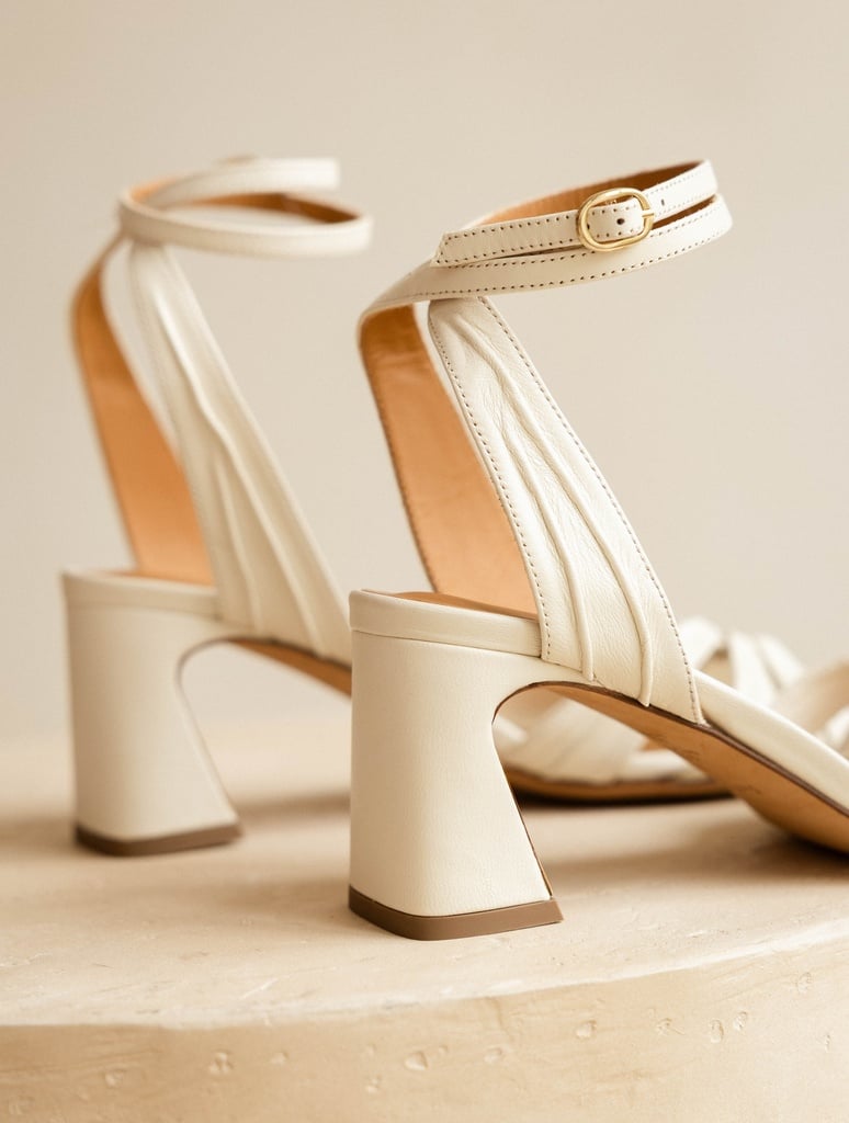 Sandales à Talons : Ornelle - Milk