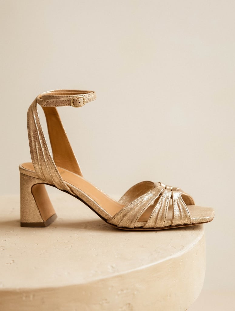 Sandales à Talons : Ornelle - Iridescent Champagne