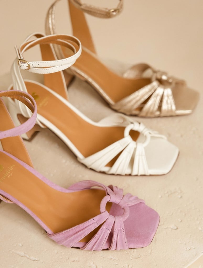 Sandales à Talons : Ornelle - Iridescent Champagne