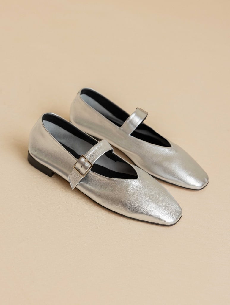 Ballerines : Ouna - Silver
