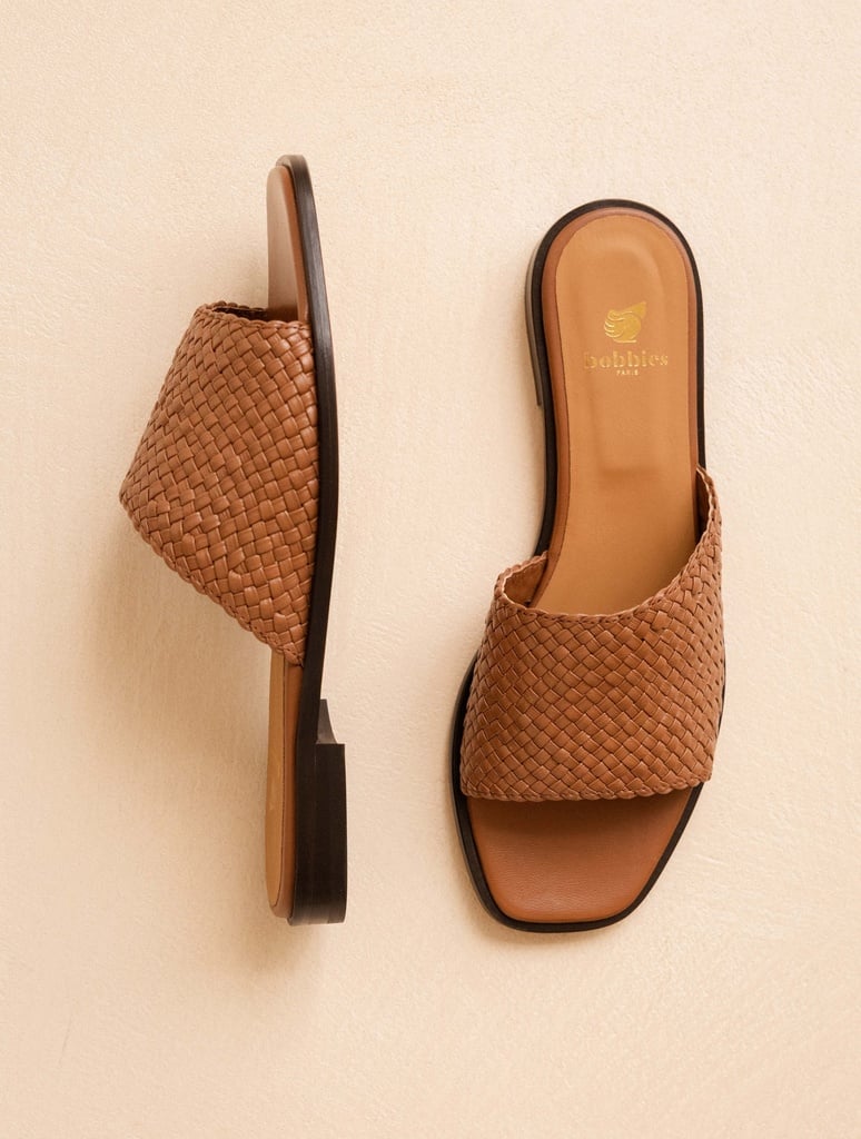 Flat Sandals : Praia - Camel