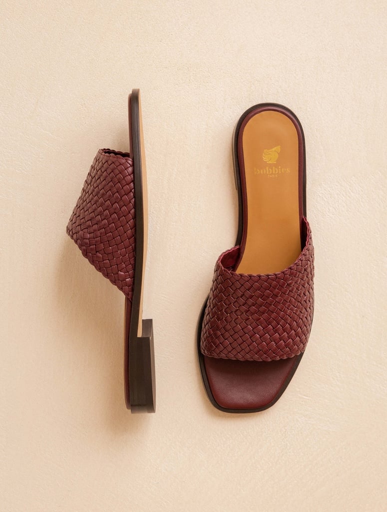 Sandales Plates : Praia - Garnet