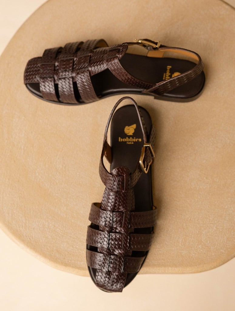 Flache Sandalen : Romane - Irish Coffee