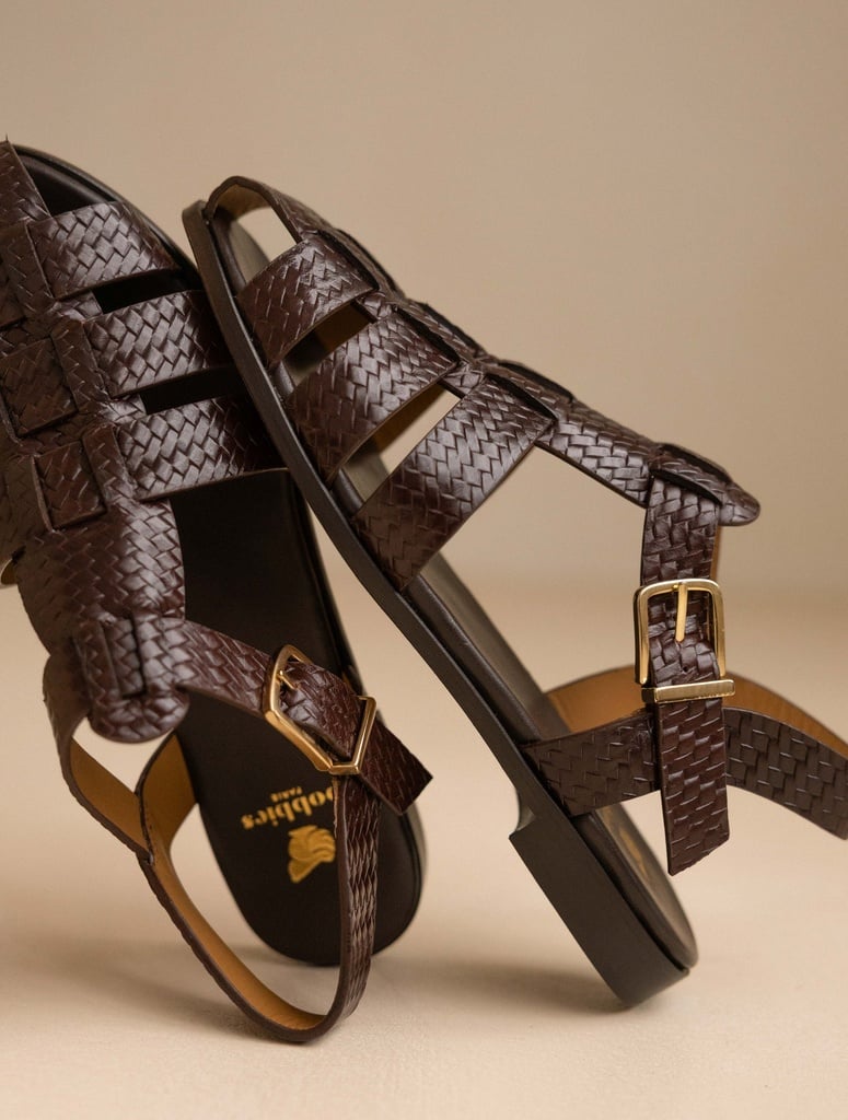 Flache Sandalen : Romane - Irish Coffee