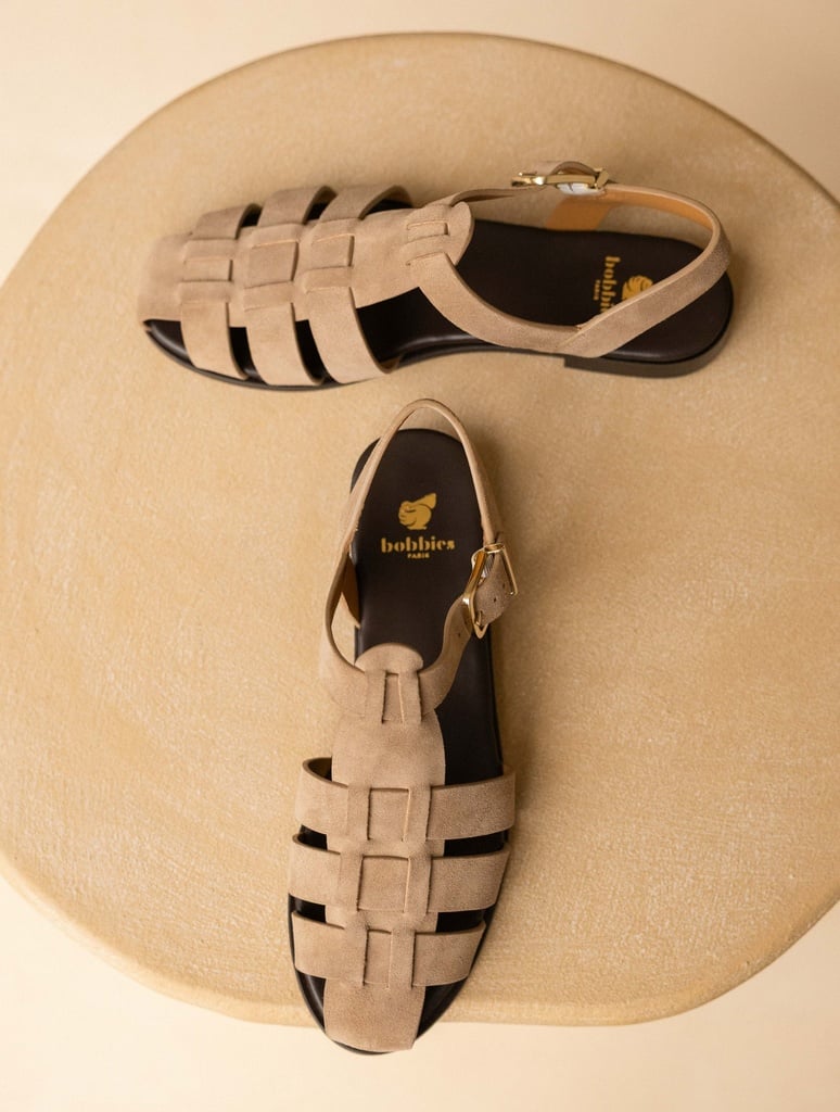 Flat Sandals : Romane - Antelope