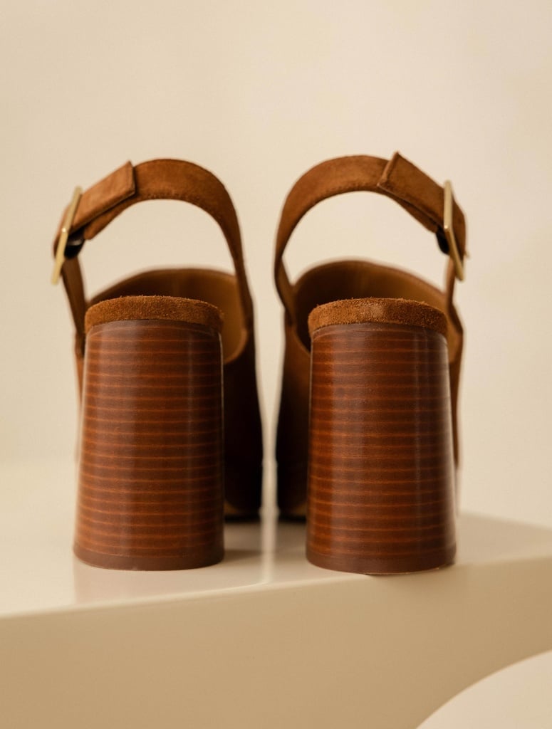 Sandalias de Tacón : Savannah - Camel